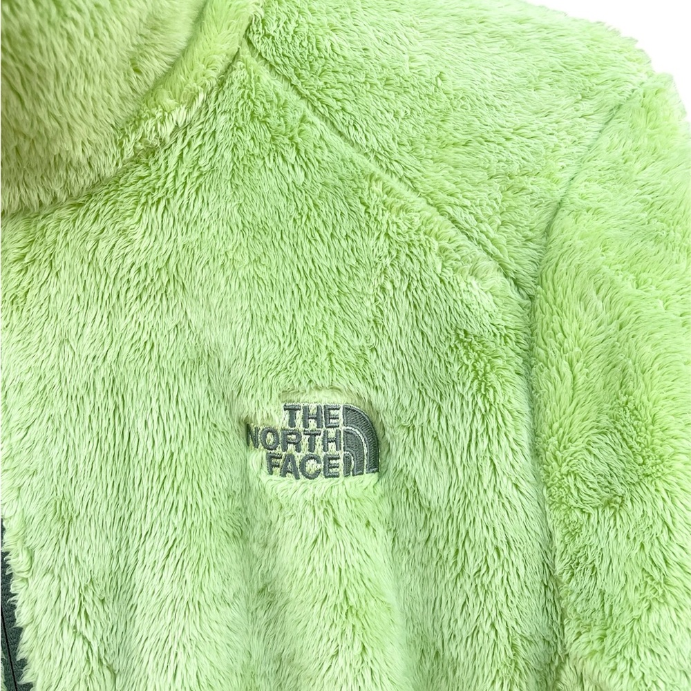 The North Face Osito Extra Soft Comfort Lime Green Jacket - Picture 3 of 6